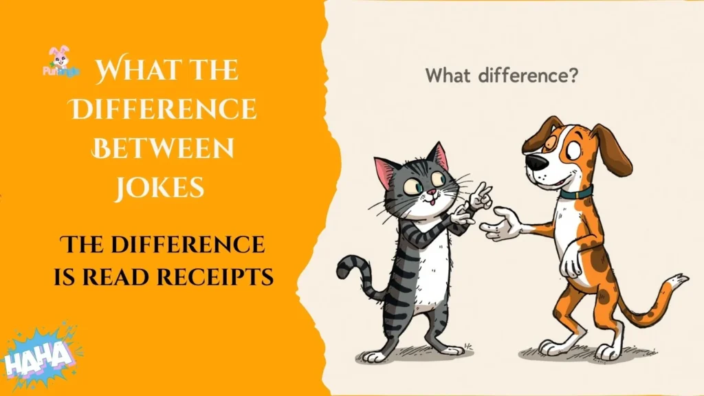 What the Difference Between Jokes