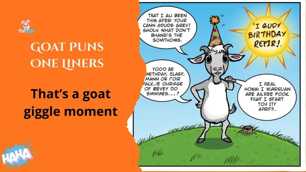 Goat Puns One Liners