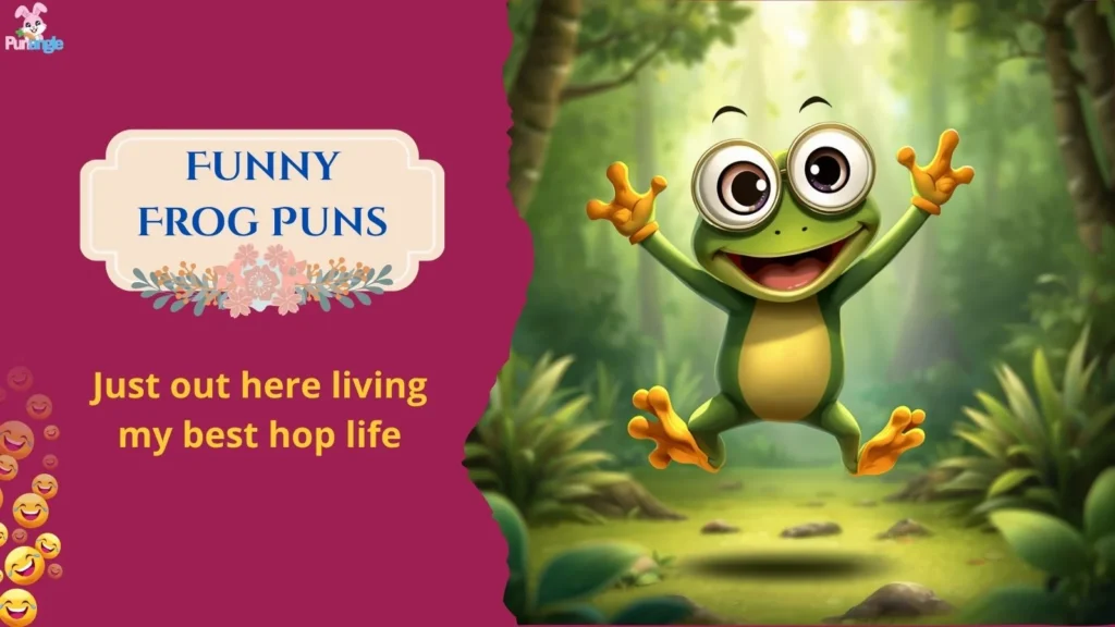 Funny Frog Puns