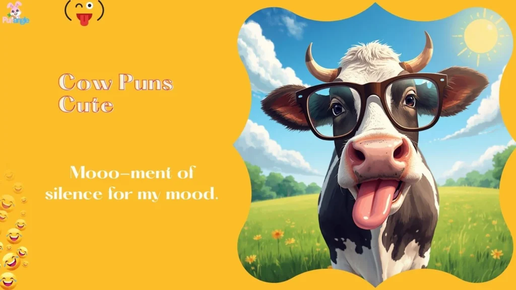 Cow Puns Cute