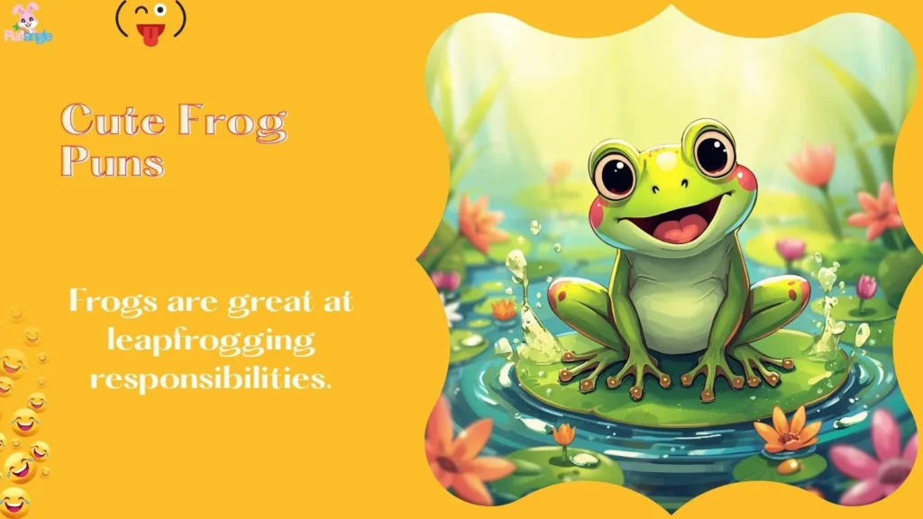 Cute Frog Puns