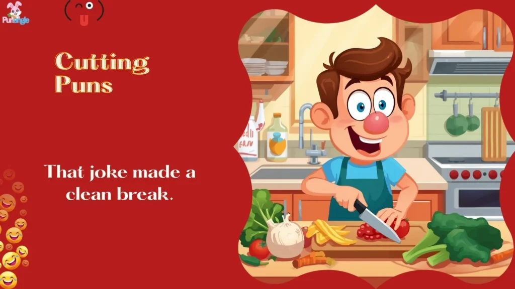 Cutting Puns