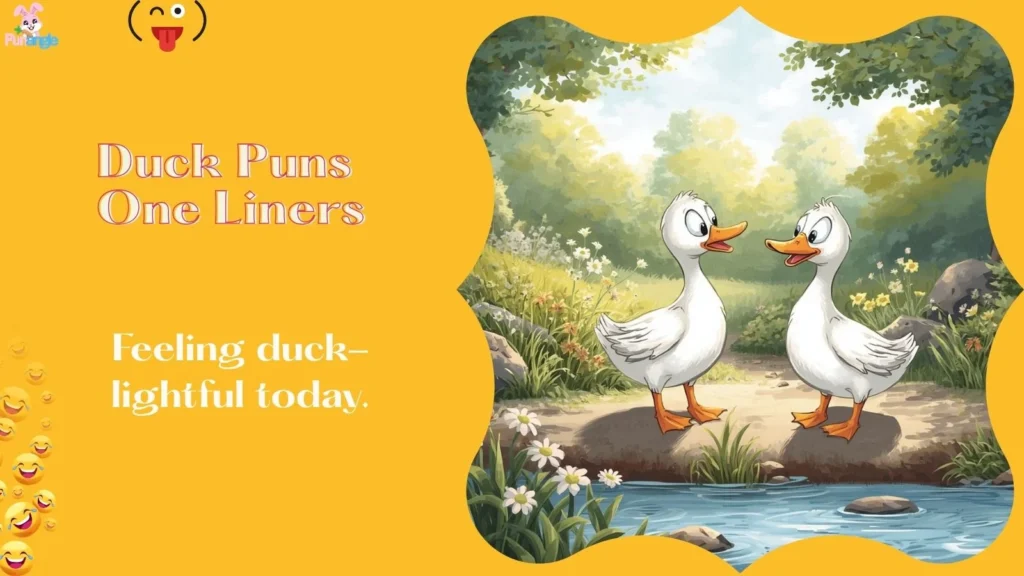 Duck Puns One Liners