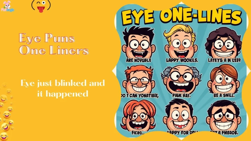 Eye Puns One Liners