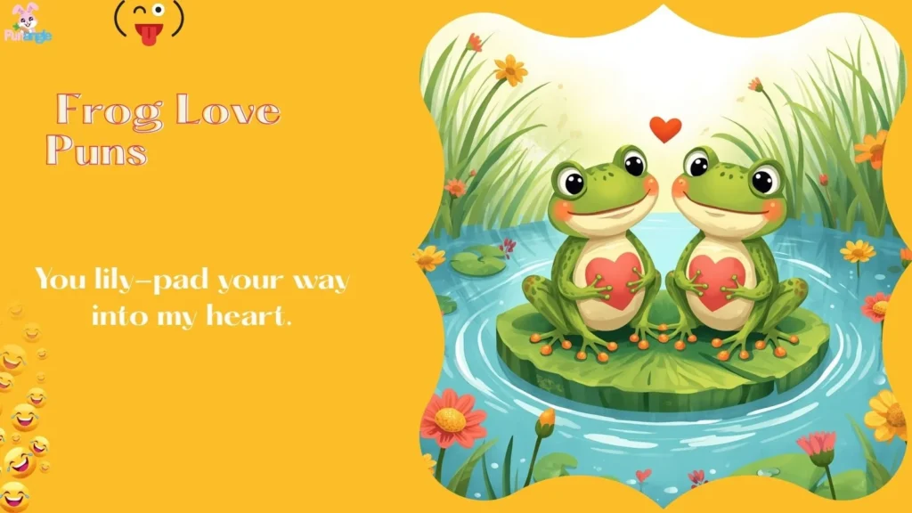 Frog Love Puns
