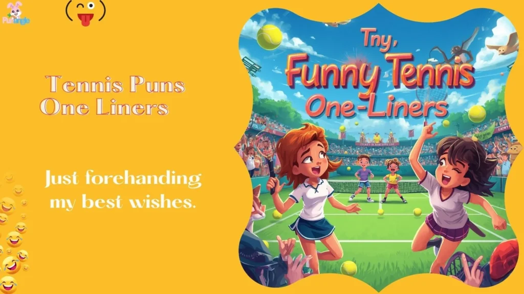Tennis Puns One Liners
